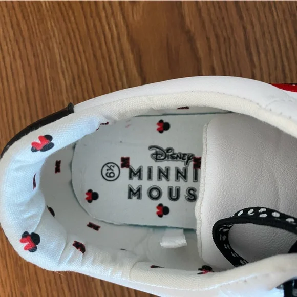 Disney White Sneakers with Red and Black Accents - Picture 6 of 6